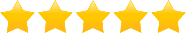 5 Star Reviews